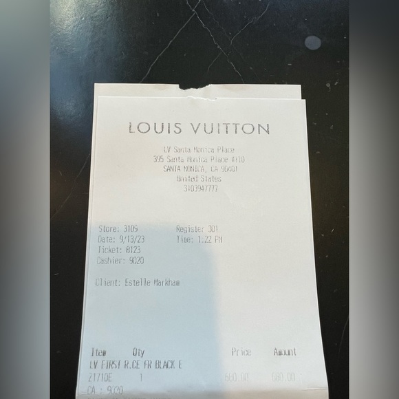 Louis Vuitton Black Sunglasses main image 10